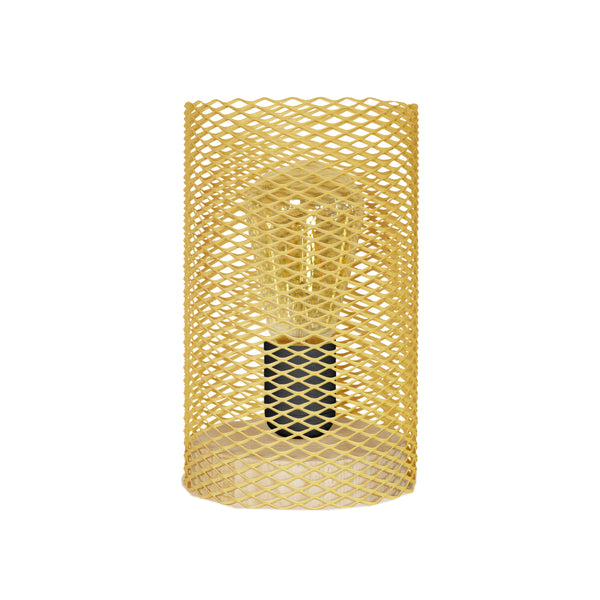 Lampe de chevet TOSEL ADONIS,métal , H25xD11xP11  cm.