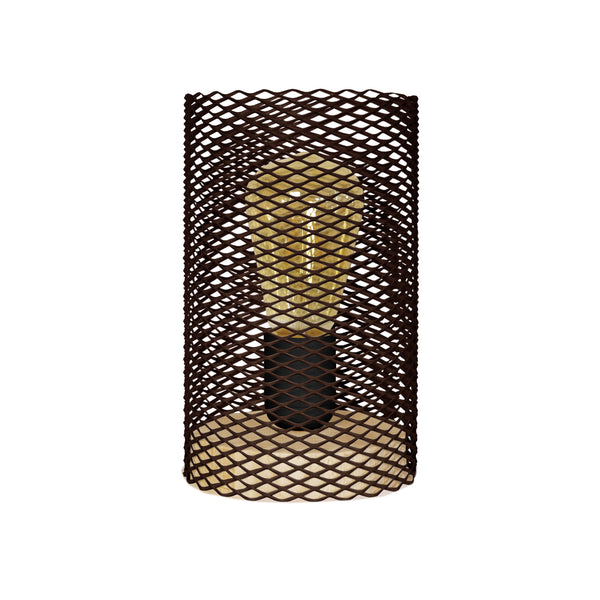 Lampe de chevet TOSEL ADONIS,métal , H25xD11xP11  cm.