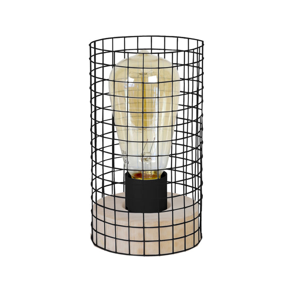 Lampe a poser TOSEL NOIRON H25xD11xP11cm - 1 Lumière