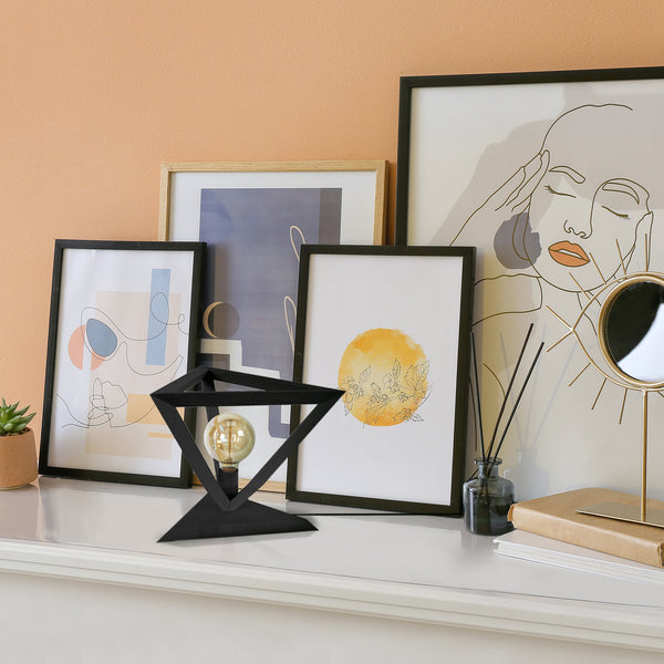 <transcy>Candeeiro de Mesa TÉTRAÈDRE A  35cm - 1 Luz </transcy>