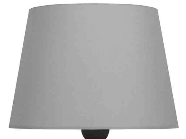Lampe a poser TOSEL GABY, bois, tissu H30xD16xP16cm- 1 Lumière