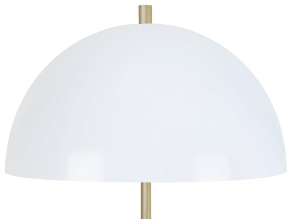 Lampe a poser TOSEL FLORAL,métal, H56xD30xP30  cm.