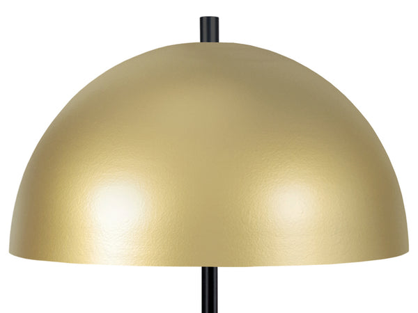 Lampe a poser TOSEL FLORAL,métal, H56xD30xP30  cm.