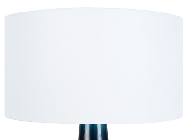 Lampe de chevet TOSEL REFLEX BOUTEILLE,verre  , H37xD30xP30  cm.