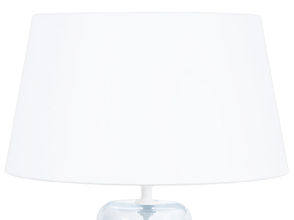 Lampe de chevet TOSEL REFLECTS,verre , H47xD35xP35  cm.