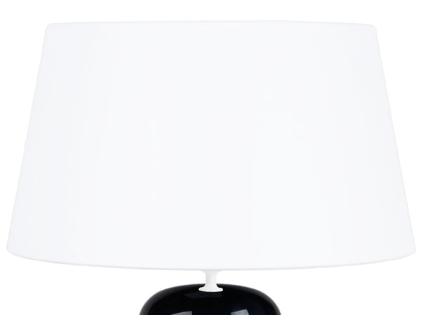 Lampe de chevet TOSEL REFLECTS,verre , H47xD35xP35  cm.