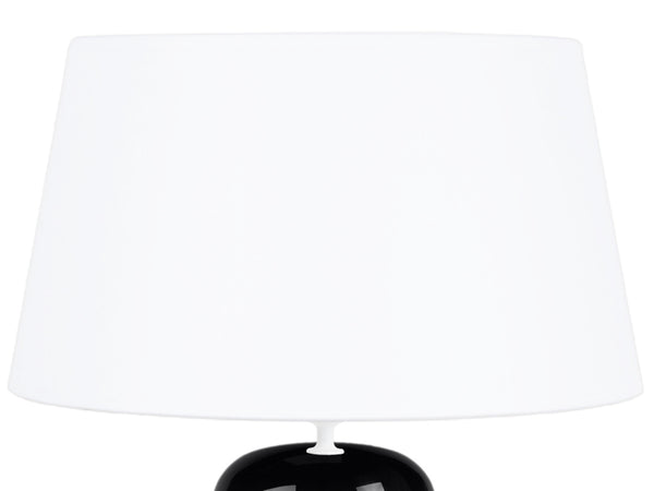 Lampe de chevet TOSEL REFLECTS,verre , H47xD35xP35  cm.