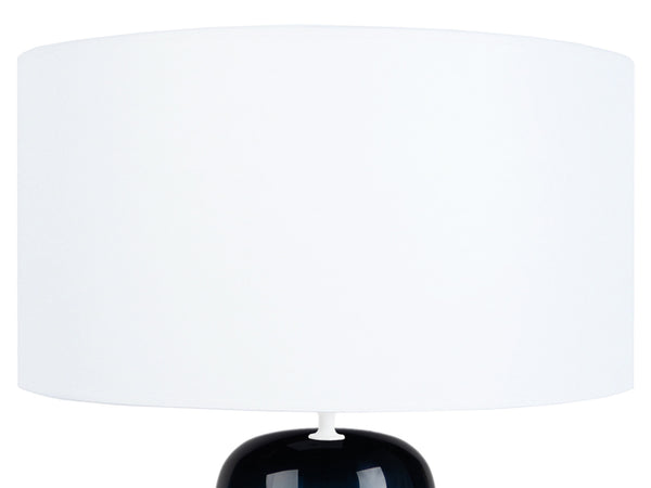 Lampe a poser TOSEL REFLECTS  ,verre  , H47xD35xP35  cm.