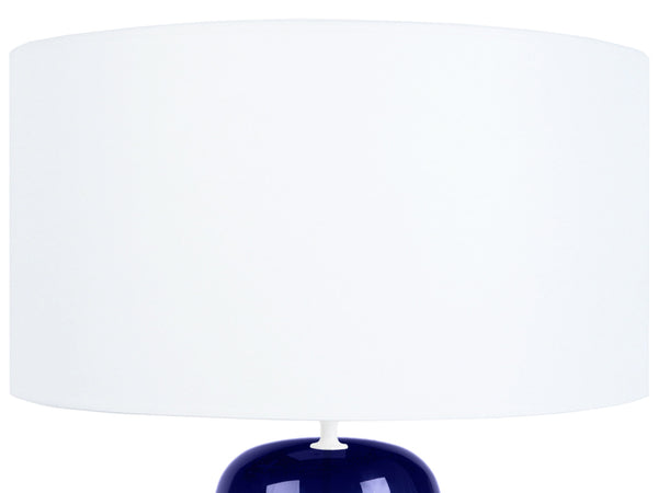 Lampe a poser TOSEL REFLECTS  ,verre  , H47xD35xP35  cm.