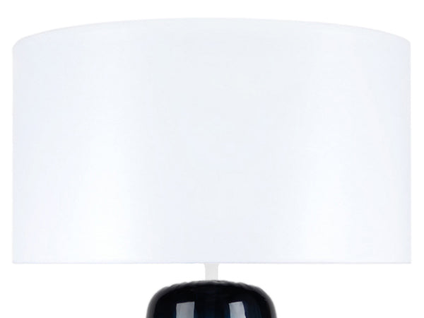 Lampe de chevet TOSEL REFLECTIT,verre, H48xD35xP35  cm.