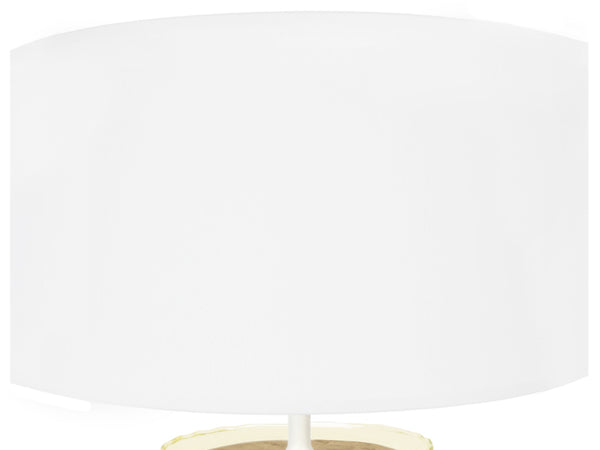 Lampe a poser TOSEL POT,verre  , H45xD30xP30  cm.