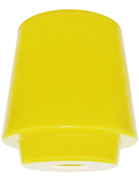 Abat-jour TOSEL BARTEK,verre , H16xD15,7xP15,7  cm.
