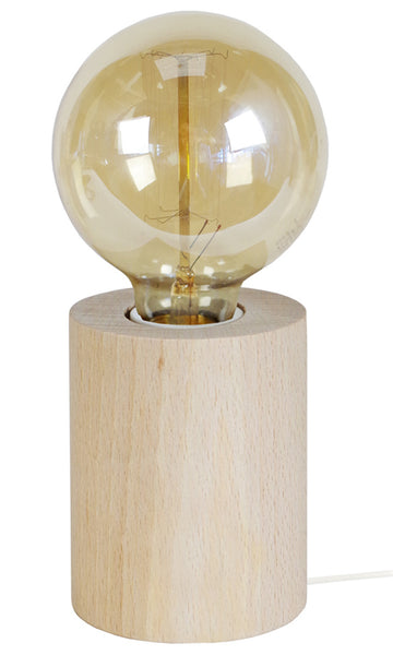 <transcy>Candeeiro de Mesa BOIS CYLINDRE  8cm - 1 Luz </transcy>