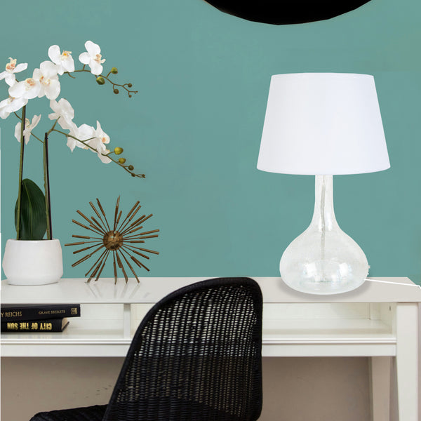 Lampe chevet CARAFE verre