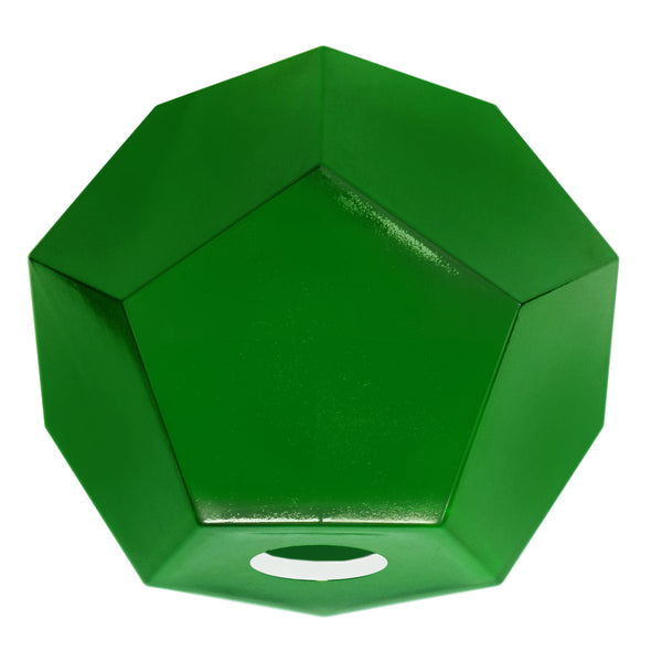 Abat-jour TOSEL GOSHIN,verre , H16,5xD18xP18  cm.