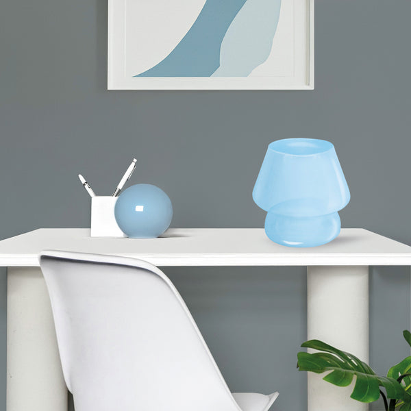 <transcy>Candeeiro de Mesa CHAMPIGNON  15,5cm - 1 Luz </transcy>