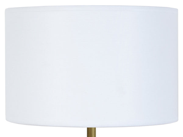 Lampe a poser TOSEL GUSTTAVO I,bois, tissu , H36xD22xP22  cm.