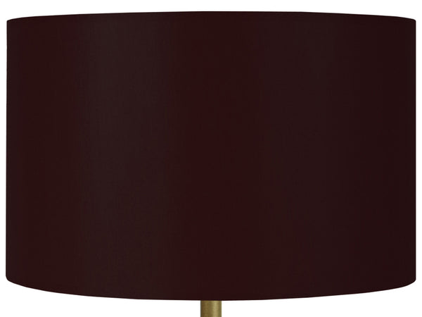 Lampe a poser TOSEL GUSTTAVO I,bois, tissu , H36xD22xP22  cm.