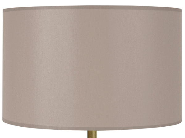 Lampe a poser TOSEL GUSTTAVO I,bois, tissu , H36xD22xP22  cm.