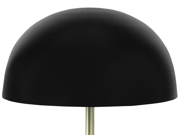 Lampe a poser TOSEL GUSTTAVO METAL,bois , H36xD23xP23  cm.