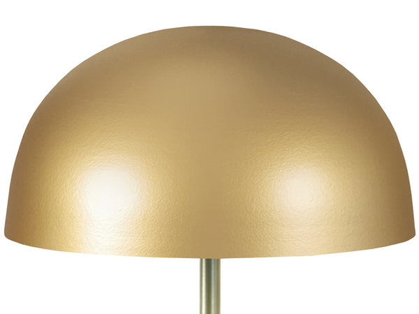 Lampe a poser TOSEL GUSTTAVO METAL,bois , H36xD23xP23  cm.