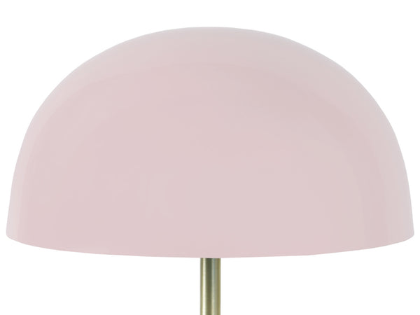 Lampe a poser TOSEL GUSTTAVO METAL,bois , H36xD23xP23  cm.