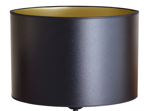Lampe a poser TOSEL SVALBARD MIDIUM,bois,verre, tissu , H50xD30xP30  cm.