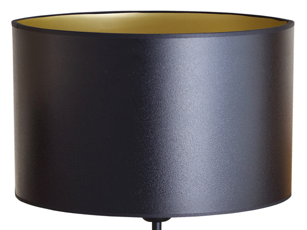 Lampe de salon TOSEL SVALBARD BIG,bois,verre, tissu H53xD35xP35  cm.