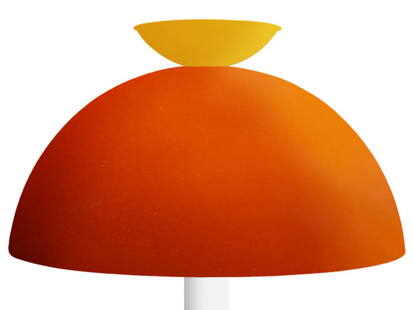 Lampe de salon TOSEL ASTRID,métal, bois H52xD30xP30  cm.