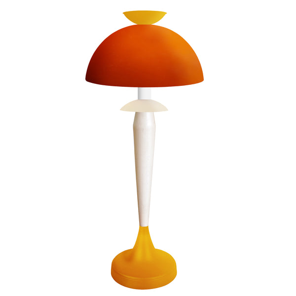 Lampe de salon TOSEL ASTRID,métal, H52xD30xP30  cm.