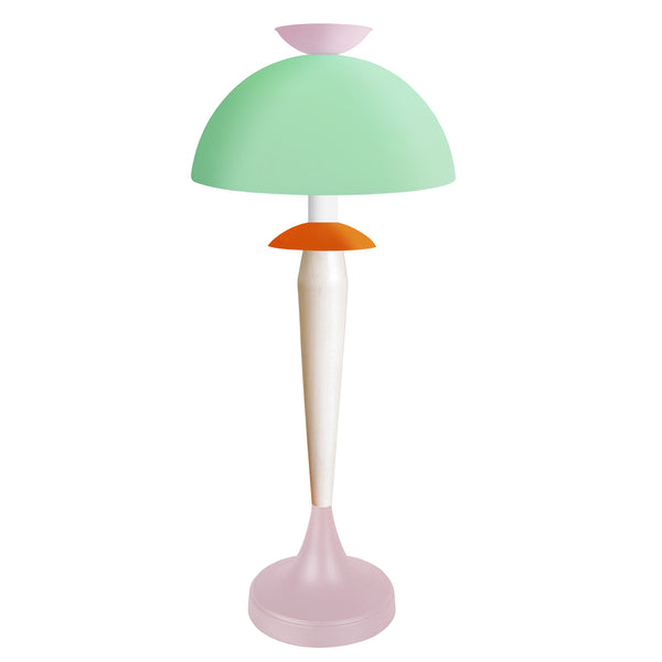 Lampe de salon TOSEL ASTRID,métal, H52xD30xP30  cm.