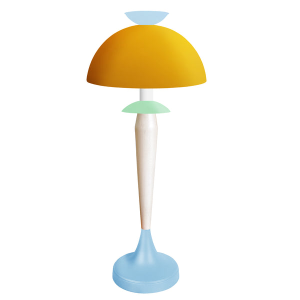 Lampe de salon TOSEL ASTRID,métal, H52xD30xP30  cm.