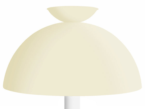 Lampe de salon TOSEL ASTRID,métal, bois H52xD30xP30  cm.