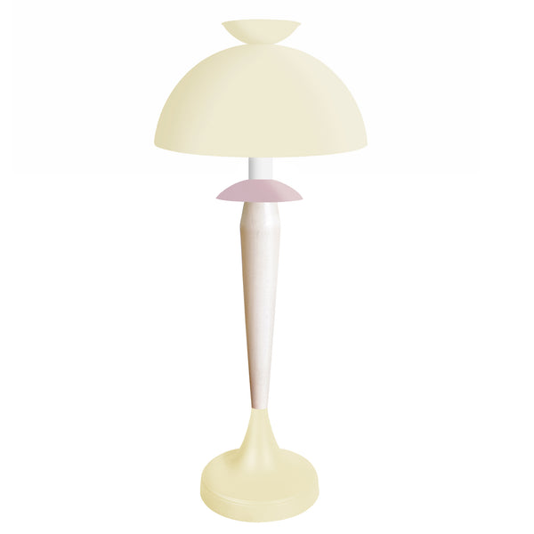 Lampe de salon TOSEL ASTRID,métal, H52xD30xP30  cm.