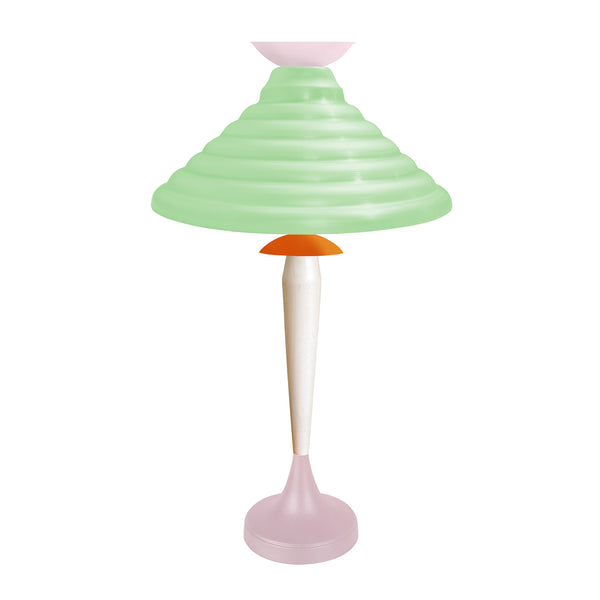 Lampe de salon TOSEL ÁGDA,métal,bois, H61xD35xP35  cm.
