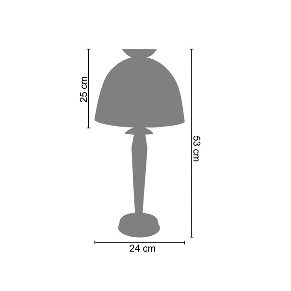 Lampe de salon JANINA  39 cm - 1 Lumière