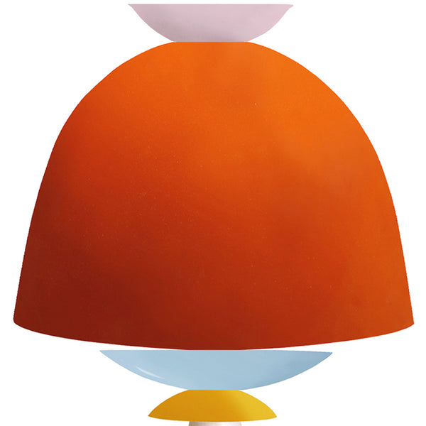 Lampe a poser TOSEL JANINA,métal, H53xD24xP24  cm.