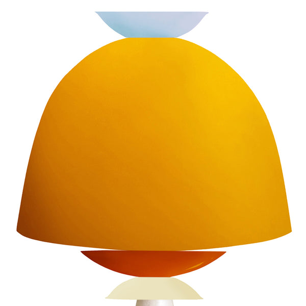 Lampe a poser TOSEL JANINA,métal, H53xD24xP24  cm.