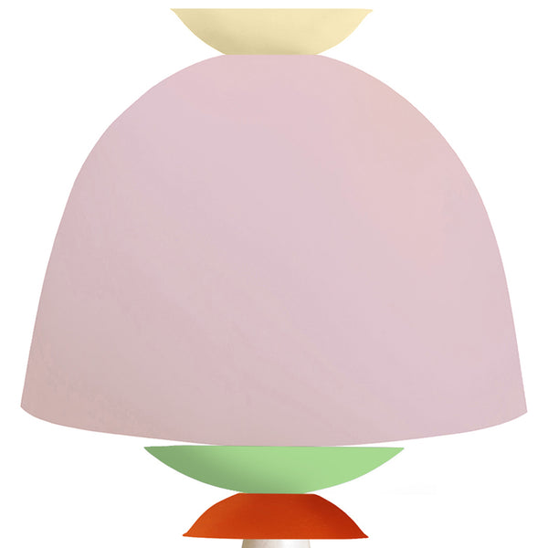 Lampe a poser TOSEL JANINA,métal, H53xD24xP24  cm.