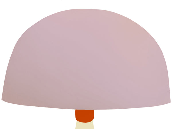 Lampe de chevet TOSEL HANNA,métal,bois, H37xD24,5xP24,5  cm.