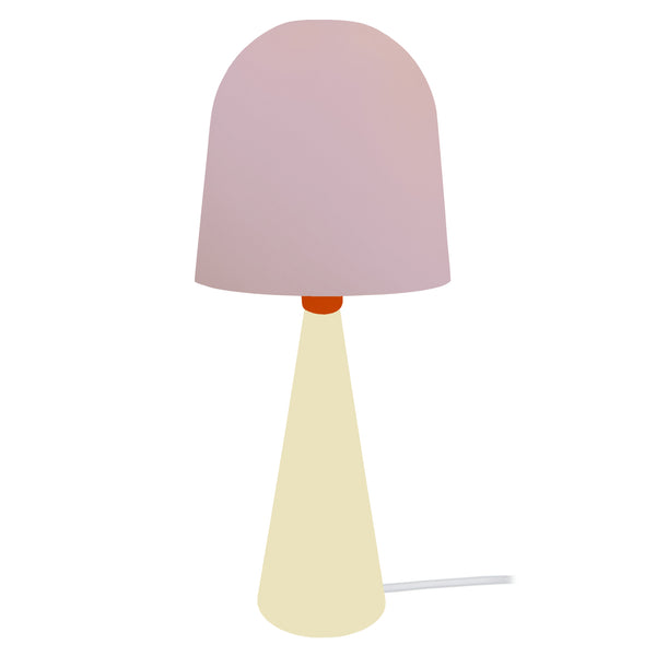 Lampe de chevet TOSEL PETITE BRITTA,métal, H37xD17xP17  cm.