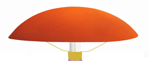 Lampe de chevet TOSEL ALVA,métal,bois, H37xD23,5xP23,5  cm.