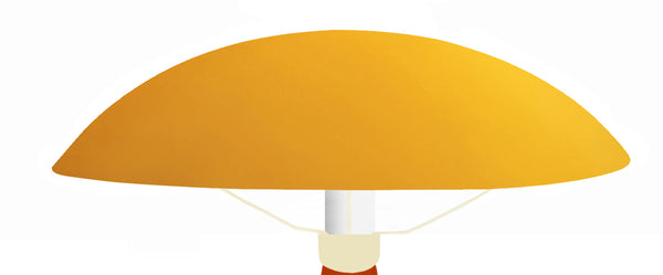 Lampe de chevet TOSEL ALVA,métal,bois, H37xD23,5xP23,5  cm.