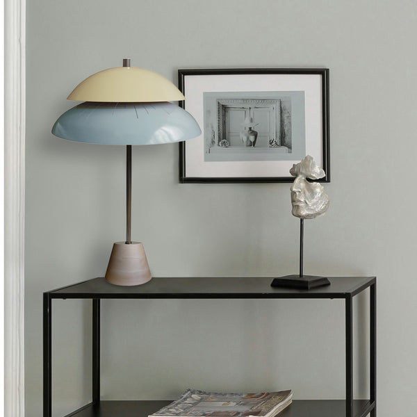 Lampe de bureau TOSEL MILANO,métal, H69xD40xP40 cm