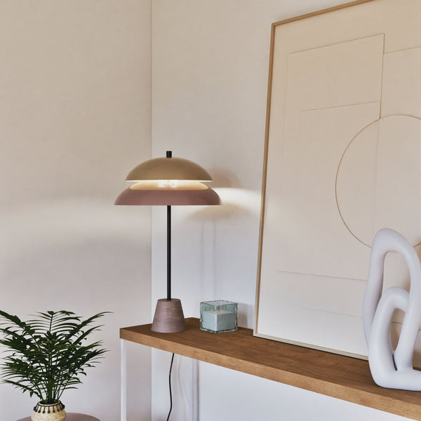 Lampe de bureau TOSEL MILANO,métal, H69xD40xP40 cm