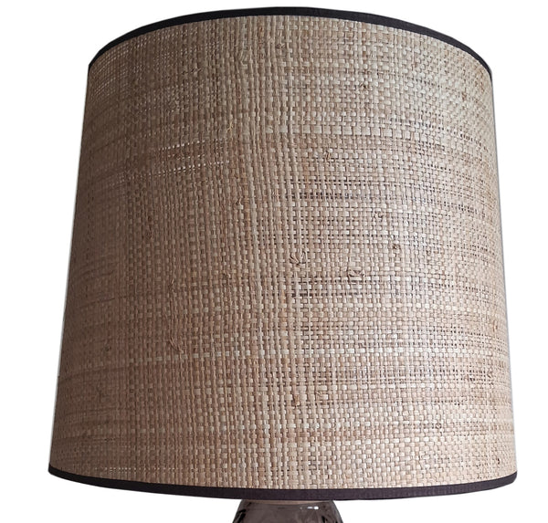 Lampe a poser TOSEL BURANO verre, H50xD35xP35cm- 1 Lumière