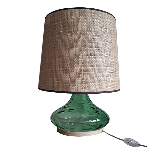 Lampe a poser TOSEL BURANO verre, H50xD35xP35cm- 1 Lumière