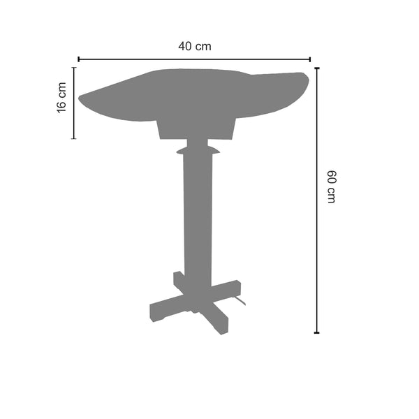 Lampe a poser PADUA H60xD40xP40 cm