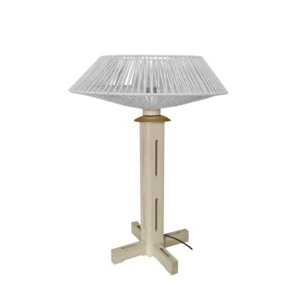 Lampe a poser PADUA CONE H60xD40xP40  cm