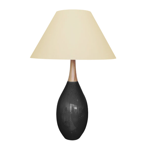 Lampe de bureau VANTAA,métal, bois H74xD50xP50 cm